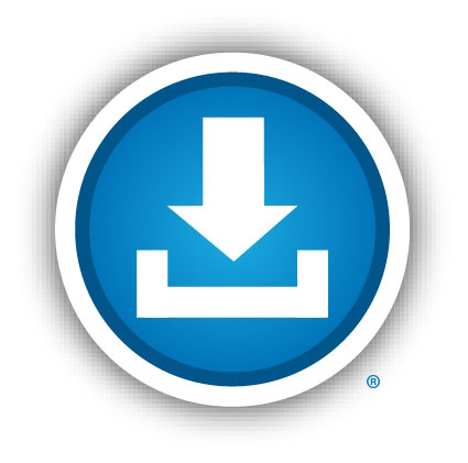Blue Button Logo