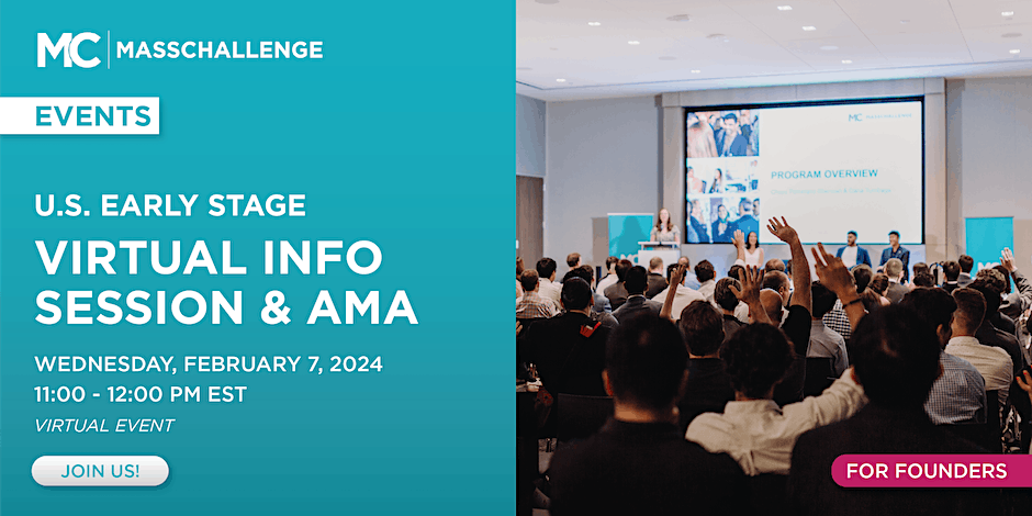 Mass Challenge Event banner