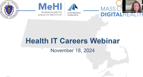 Health IT Careers Webinar