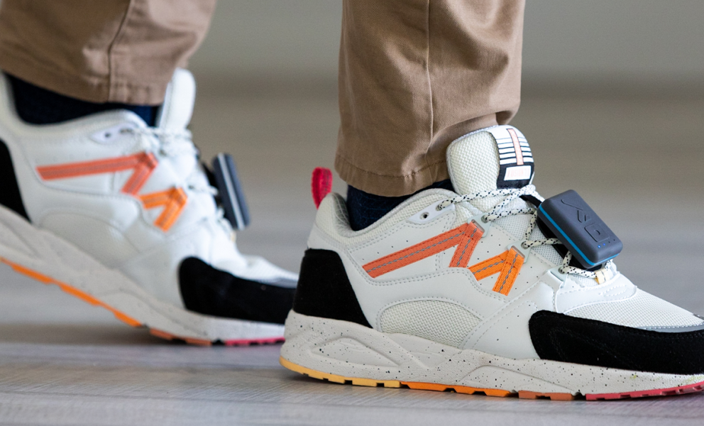 Close up of sneakers