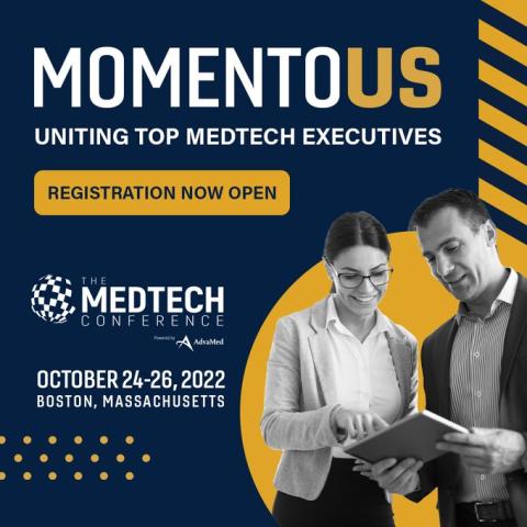 MomentoUS - The Med Tech Conference by AdvaMed, October 24-26, Boston, Mass. 
